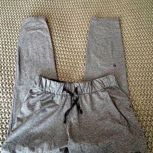 Lululemon dark heathered grey joggers